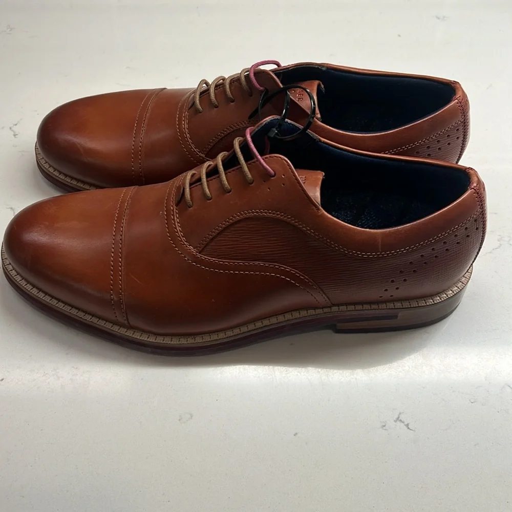 Ted Baker Men's Tan‎ Quidion Oxford Shoe Size 10 New